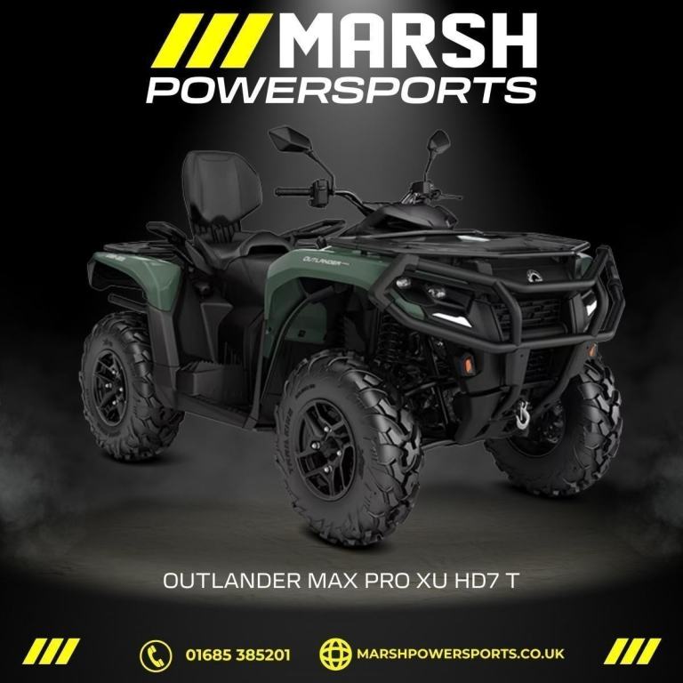 Outlander MAX PRO XU HD7 T 2026 - Can-am Main Dealer - NOW REDUCED!