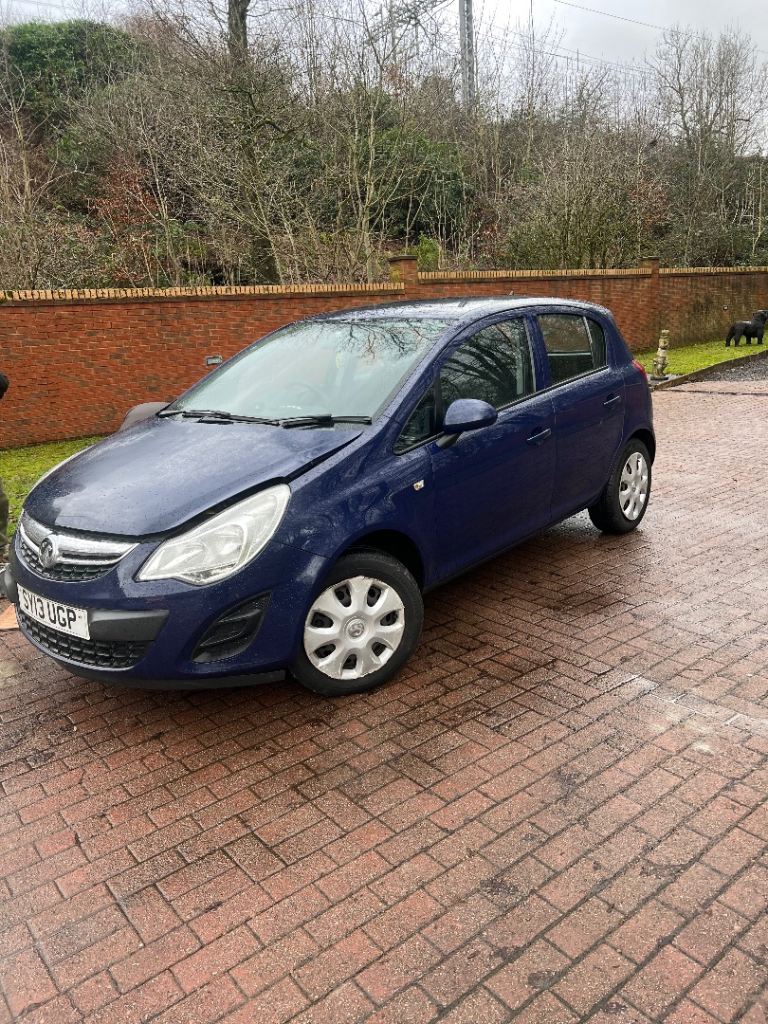 2013 vauxhall corsa 1.3 cdti diesel 5 door hatchback non run selling as spares