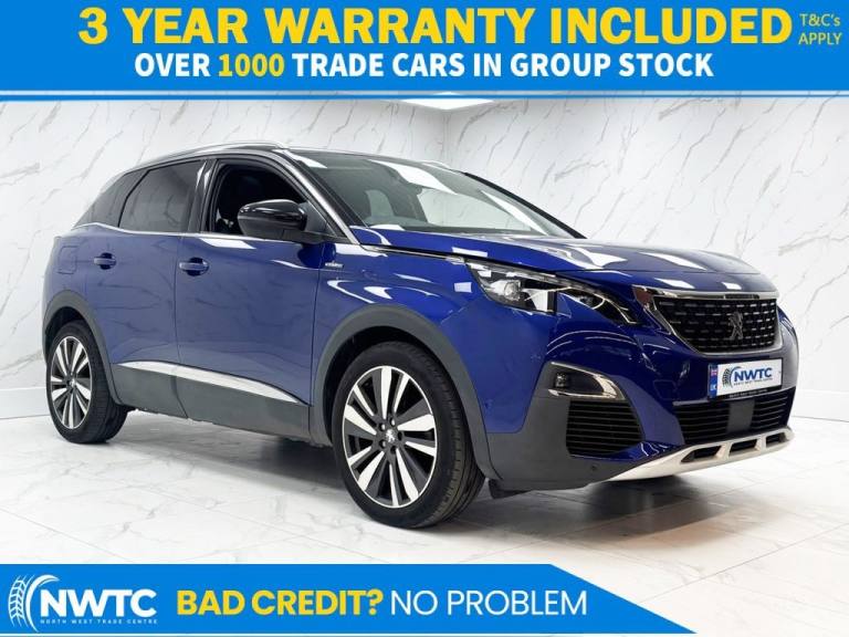 2018 Peugeot 3008 1.2 PureTech GT Line SUV 5dr Petrol Manual Euro 6 (s/s) (130 ps) HATCHBACK Petr...