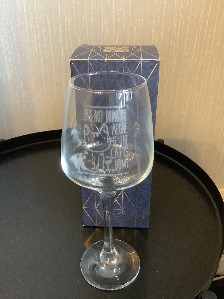 Personalised Wine Glass