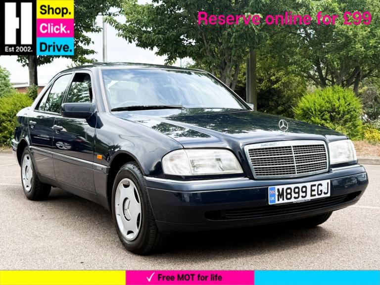 1995 Mercedes-Benz C Class 1.8 C180 Classic Saloon 4dr Petrol Automatic (122 bhp) SALOON Petrol A...