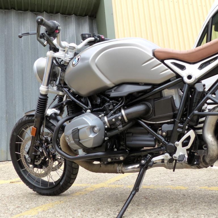 2017 BMW R NINE T SCRAMBLER X, CHERISHED LOW MILEAGE FSH MOTORCYCLE.