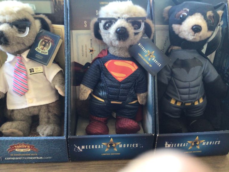 Compare the market meerkats limited edition 
