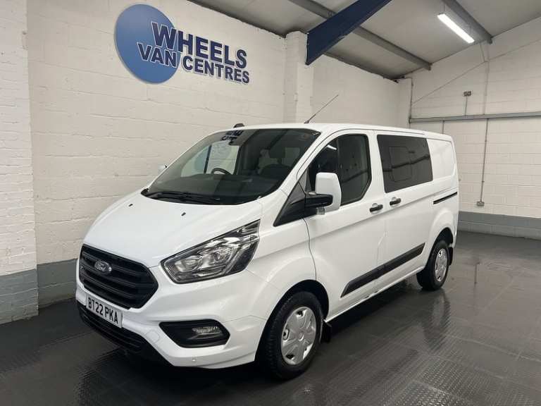 2022 Ford Transit Custom 2.0 EcoBlue 130ps Low Roof D/Cab Trend Van PANEL VAN DIESEL Manual