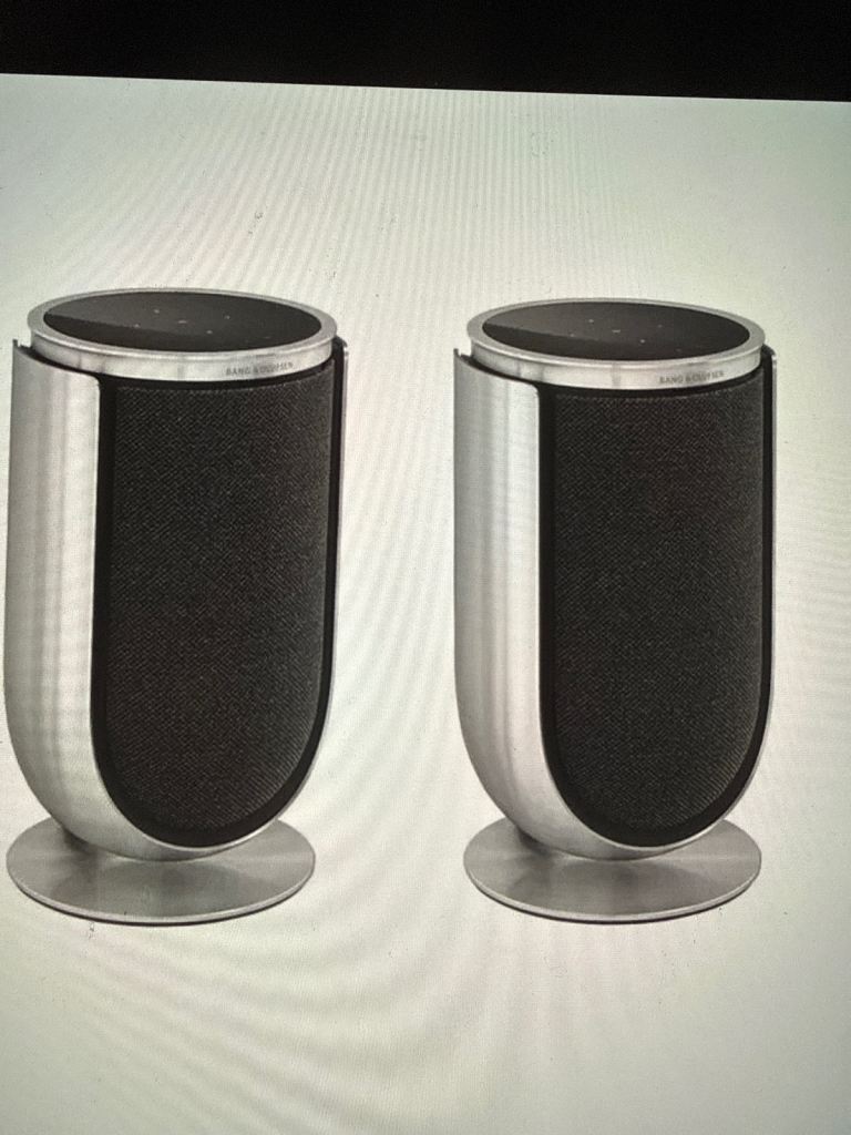 Bang & Olufsen Beolab 8 Pair – Natural Silver / Grey Mélange