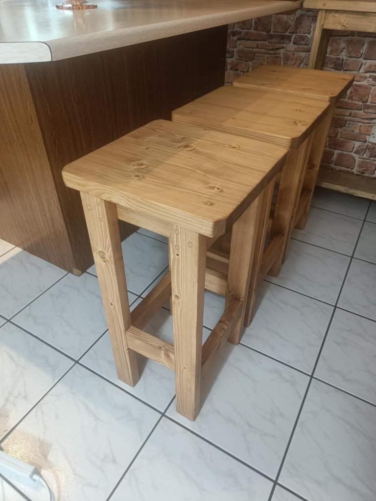 Solid Wood Bar Stools