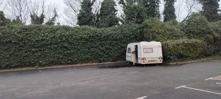 WANTED: Space to park caravan