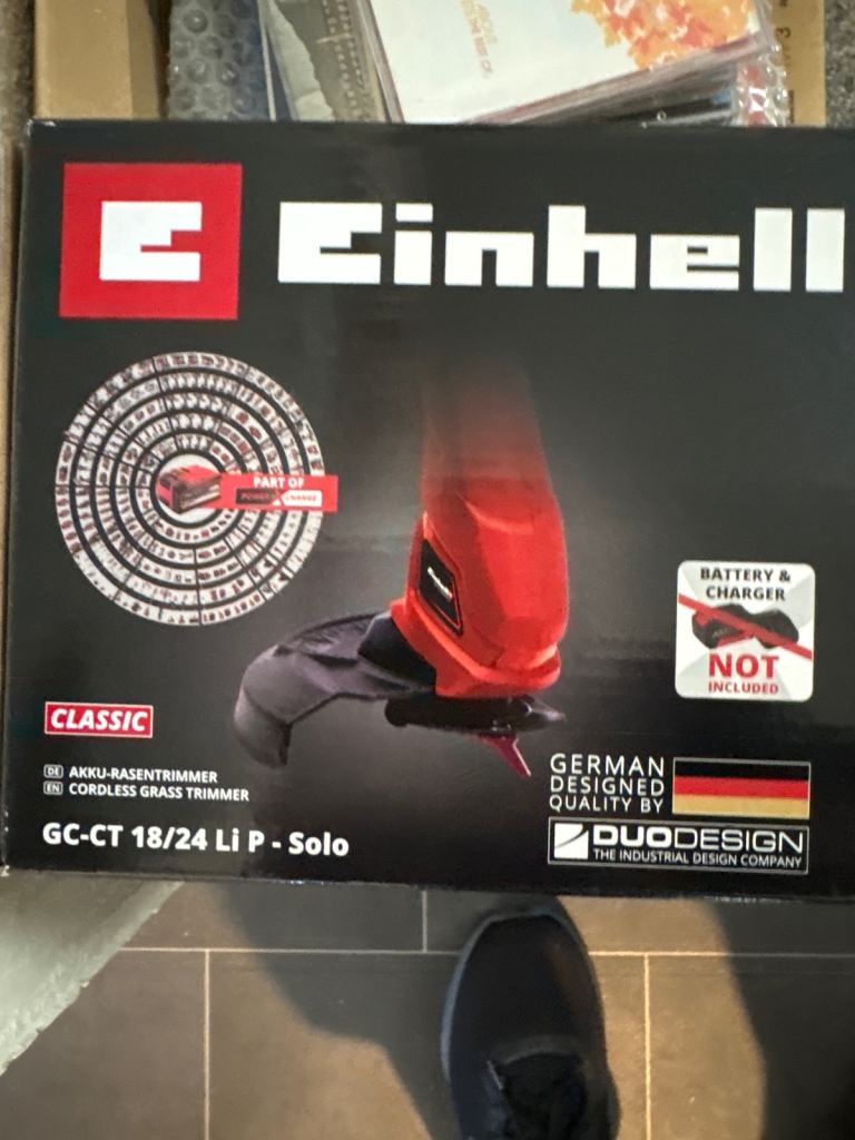 Einhell GC-CT 18/24 Li P Cordless Grass Trimmer - NEW
