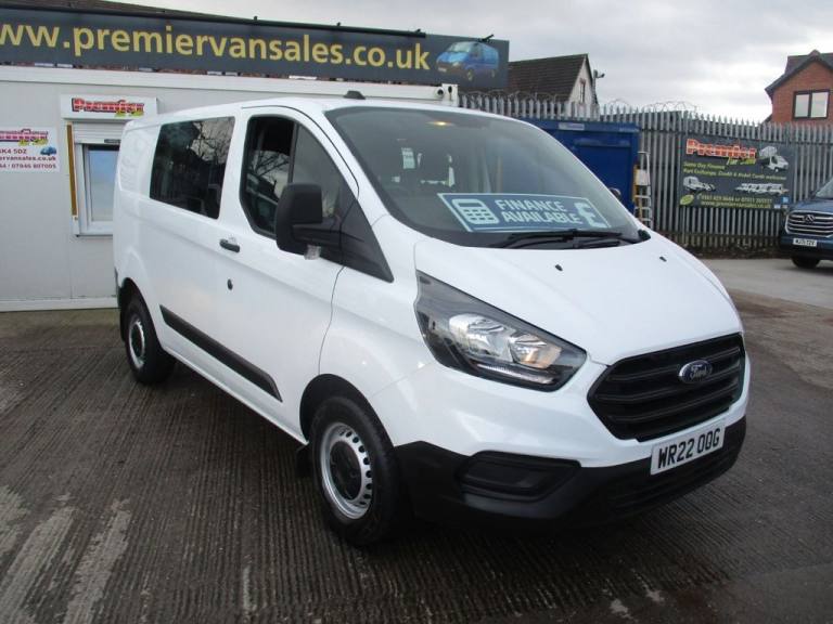 2022 22 FORD TRANSIT CUSTOM 2.0 300 ECOBLUE LEADER CREW VAN DOUBLE CAB 5DR DIESE