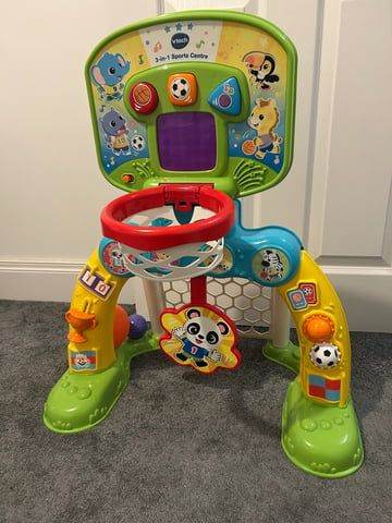 VTech 3-in-1 Sports Centre (Basketball, Football, Hit the Target)