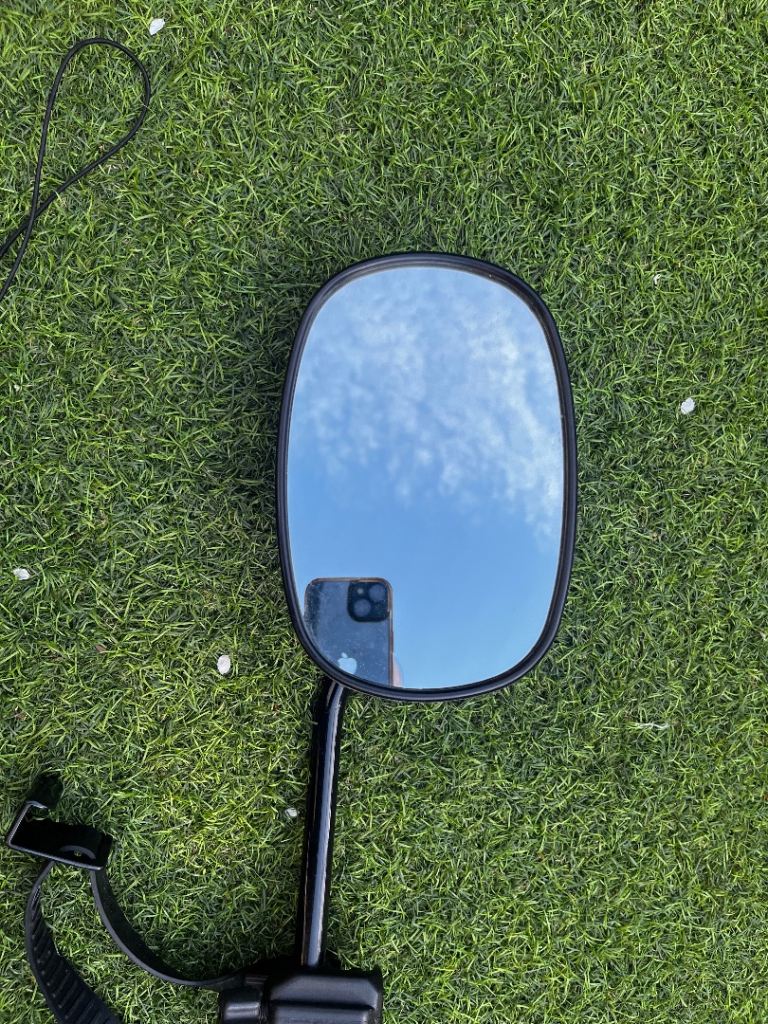 Towing mirrors with bag