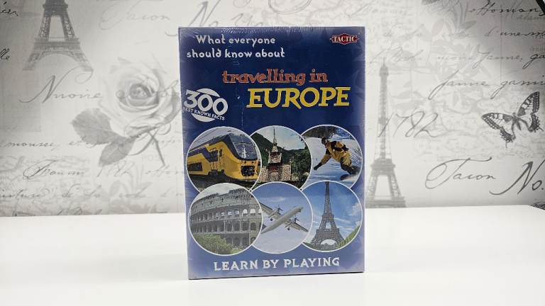 Tactic Travelling in Europe - Learn by Playing! - Brand New Sealed