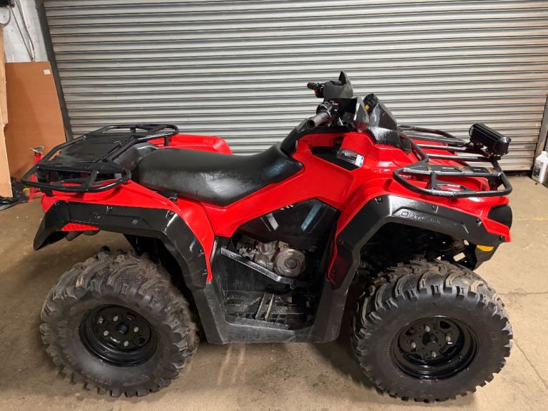 Canam outlander quad bike Honda atv