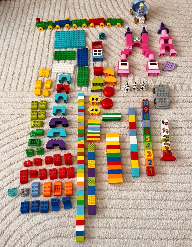 Duplo (lego) blocks big bundle