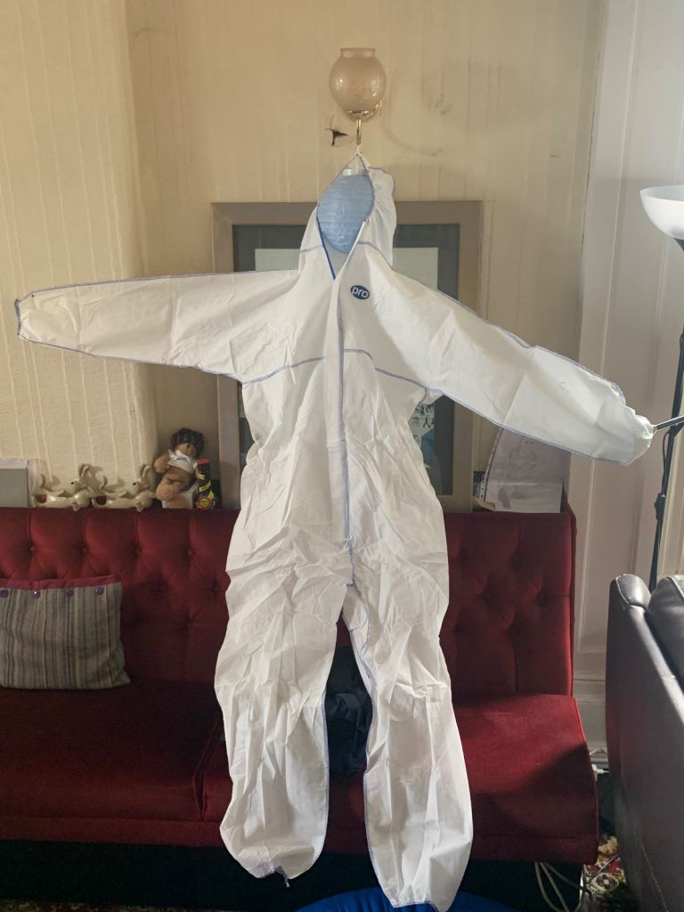 Pro Protect Overalls/ coveralls disposable White