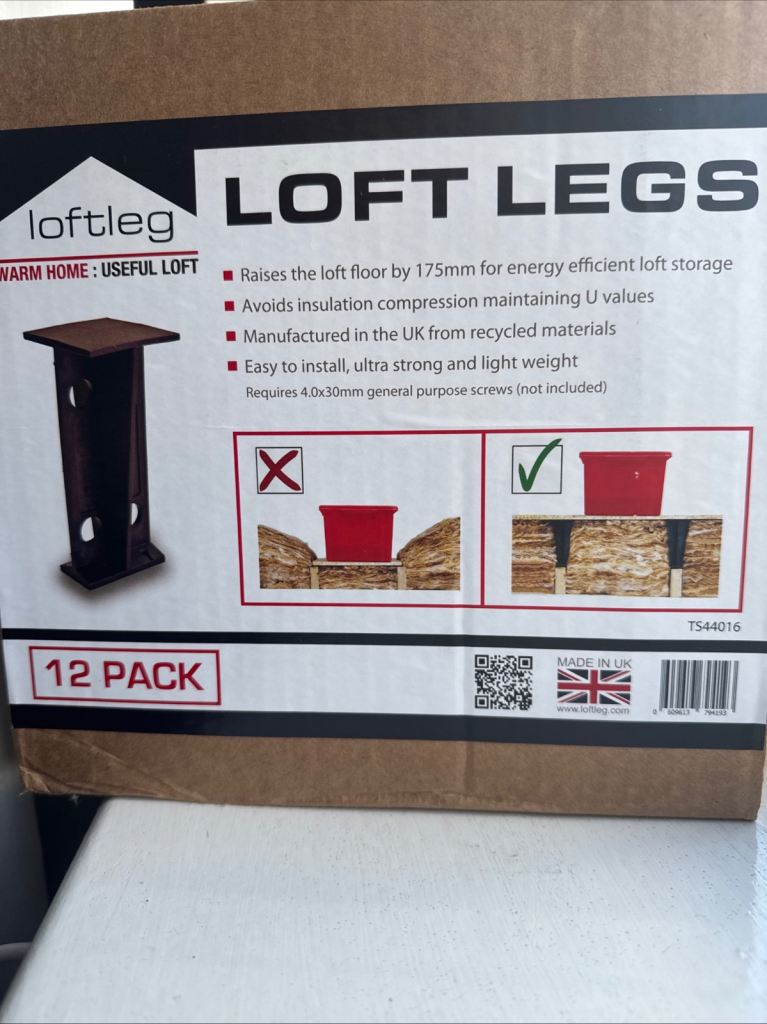 Loftleg Loft Legs. New, Unused 45 in total. 