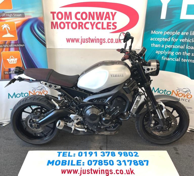 YAMAHA XSR900, 2018(68), ONLY 6,369 MILES, FSH, QUICKSHIFTER, SUPERB BIKE, £5695
