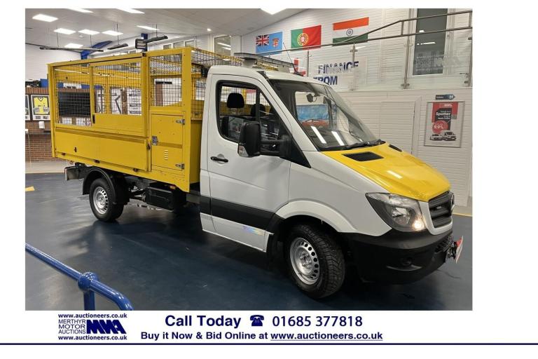 2019 Mercedes-Benz Sprinter 314 2.2CDI 143PS MWB CAGED TIPPER C/W TOOLBOX (EURO 6) --------------...