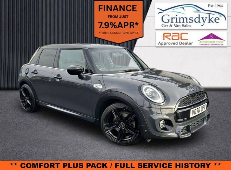 2020 MINI Hatch 2.0 Cooper S Sport II 5dr Auto HATCHBACK PETROL Automatic