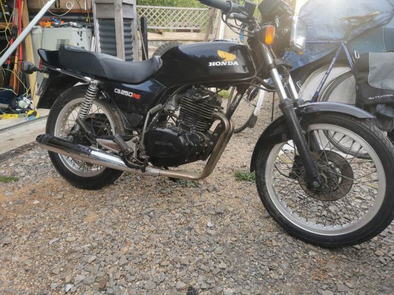 Honda CB250RS  1980 black 