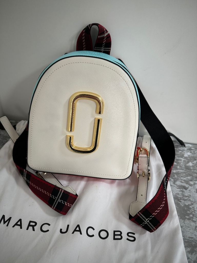Marc Jacobs Cow Leather Snapshot Backpack