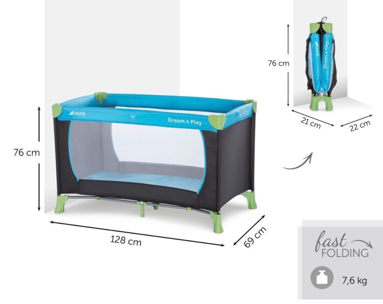 Hauck travel cot /play pen | in Ayr, South Ayrshire | Gumtree