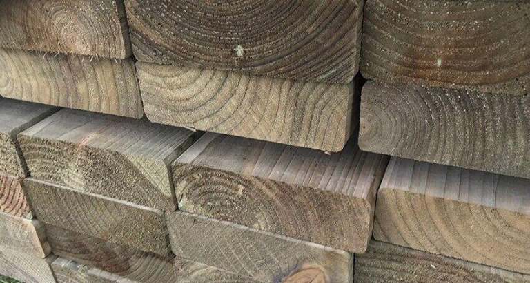 6x2 Timber @ 4.8m (PRESSURE TREATED) 150mmx47mmx4800mm