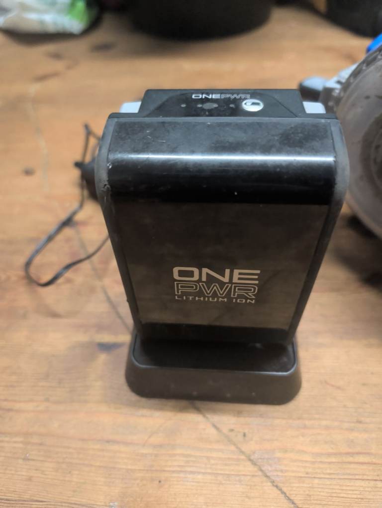 Vax one power battery charger and battery 