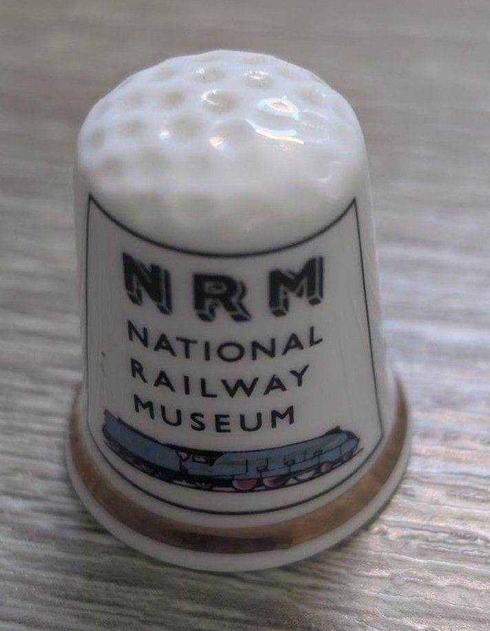 Thimble - National Railway Museum - Fine Bone China - Made in England