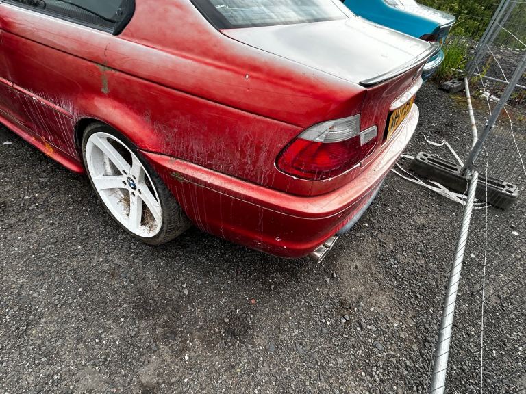 Bmw e46 325 m sport pre face lift breaking drift track car