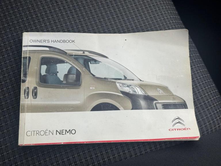 2012 Citroen Nemo 1.3 HDi 660 16v LX FWD L1 H1 3dr PANEL VAN Diesel Manual