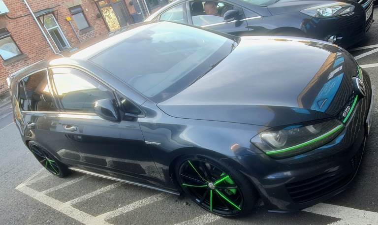 2015 VW GOLF GTD MODIFIED GOLF R WHEELS LOWERED £££S SPENT SWAP P-X BMW AUDI MERCEDES PORSCHE 