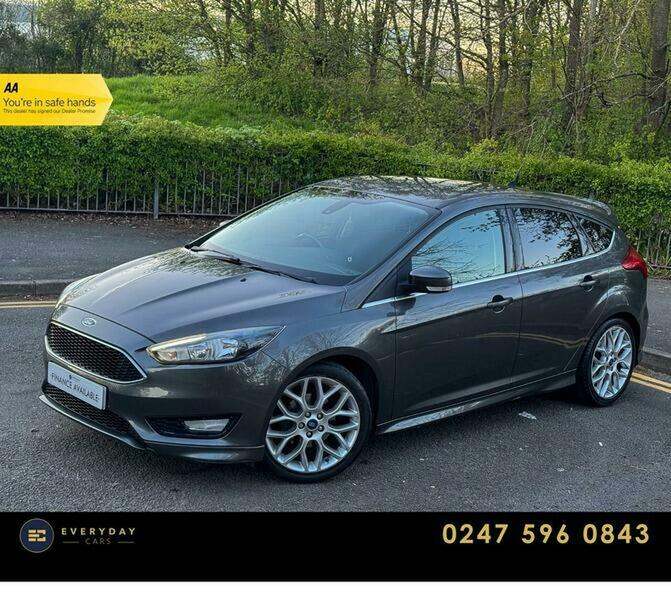 Ford Focus 1.0T EcoBoost Zetec S Hatchback 5dr Petrol Manual Euro 6 (s/s) (125 p