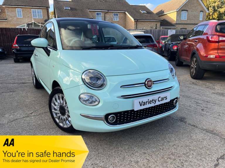 2016 Fiat 500 1.2 Lounge 3dr HATCHBACK Petrol Manual