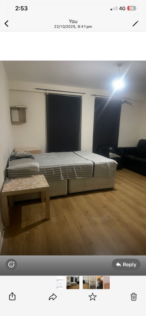 Double Room Available In G5