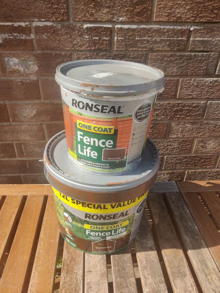 Ronseal Medium Oak, 12L and 5L