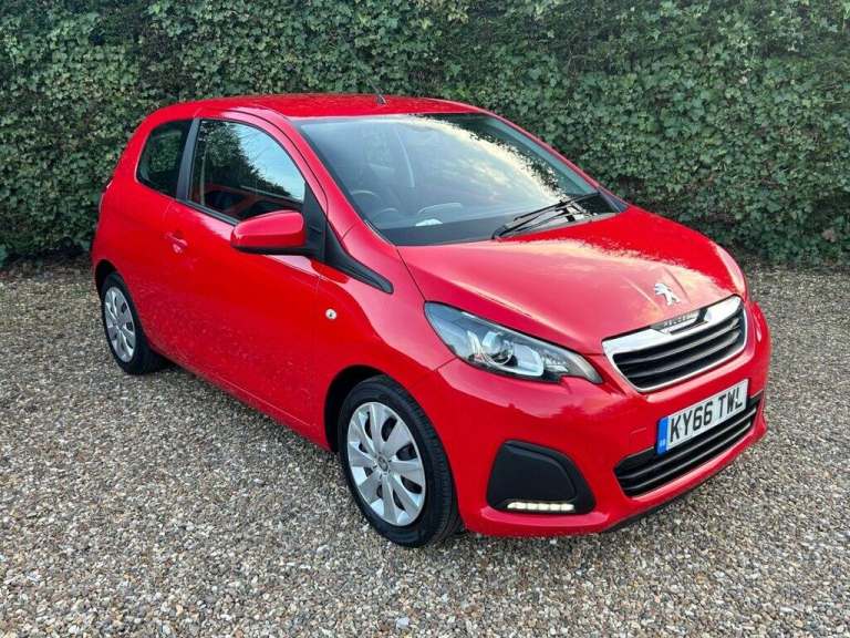 2016 Peugeot 108 1.0 Active Hatchback 3dr Petrol Manual Euro 6 (68 ps) Hatchback Petrol Manual