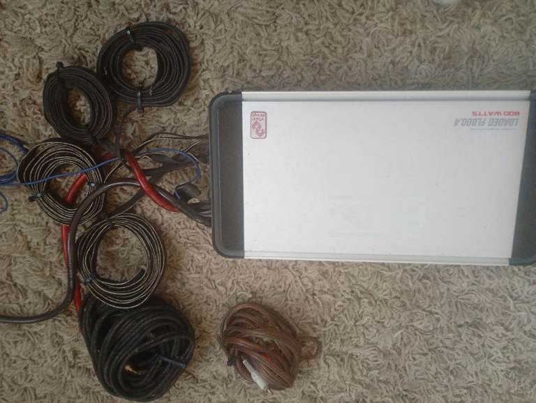 Car amp 800w with all conncetions