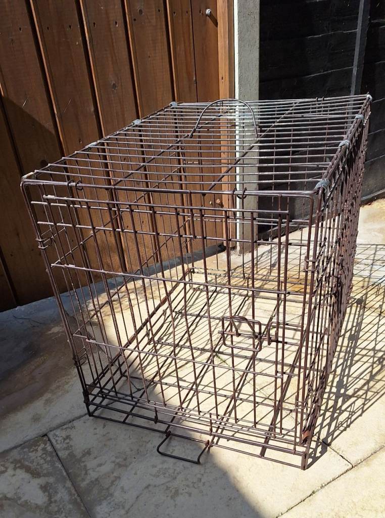 Dog cage and soft bed