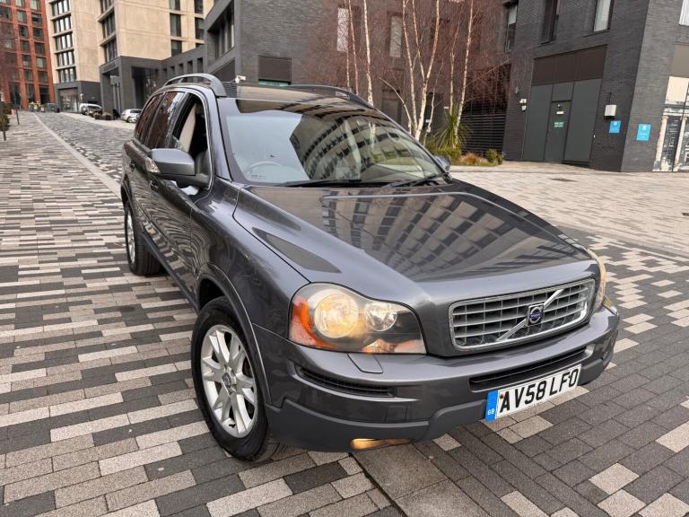 2008 VOLVO XC90 SE D5 AWD GEARTRONIC AUTO 2.4 DIESEL GREY 7 SEATER 5dr + TOW BAR
