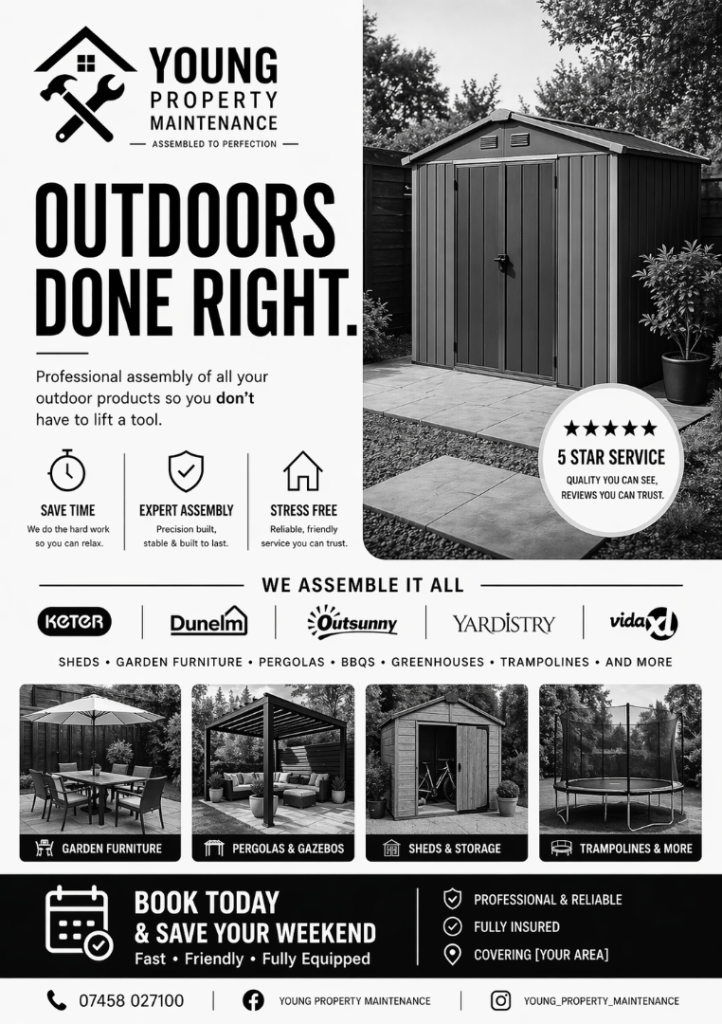 Outdoor Furniture Assembly