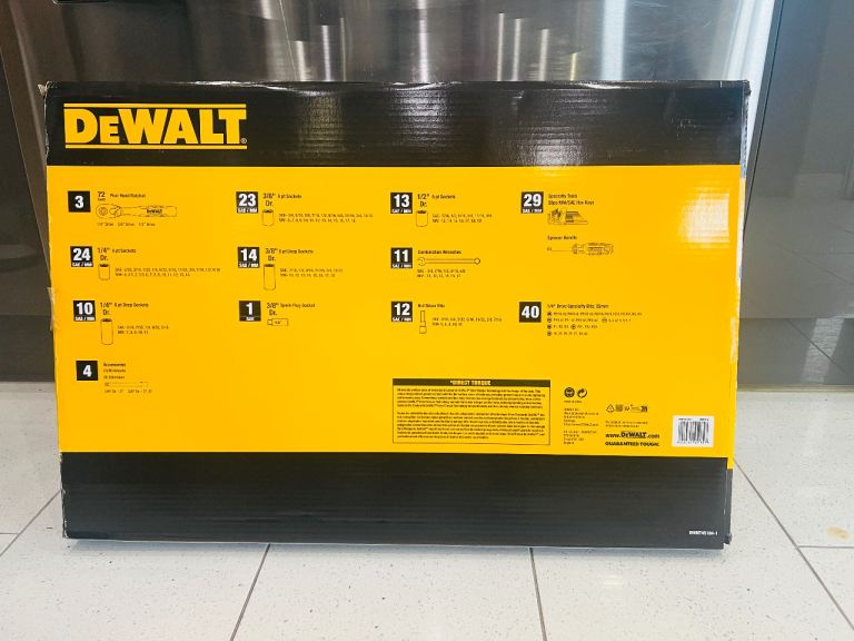 Dewalt Mechanics Socket set