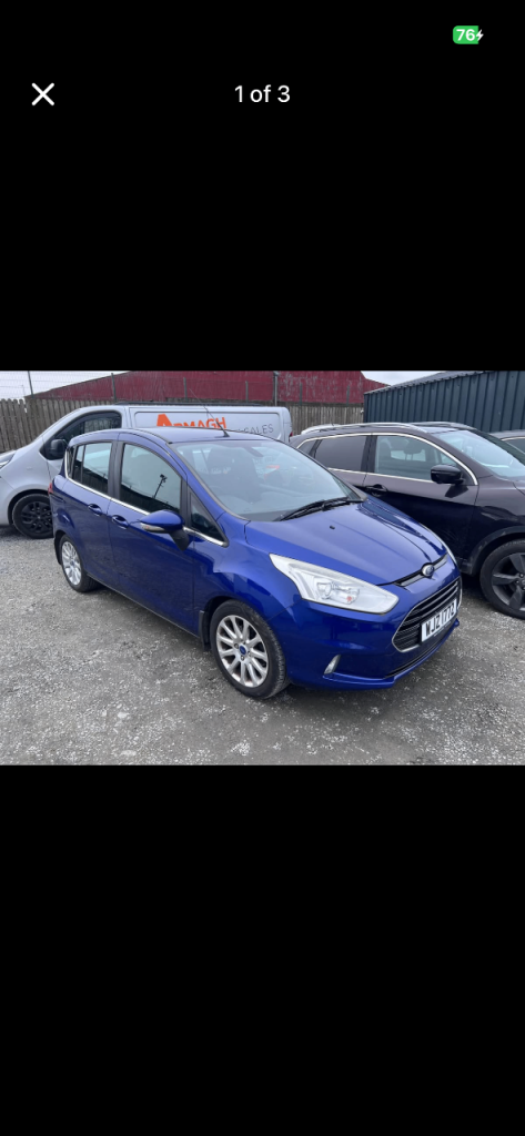 Ford, B-MAX, MPV, 2014, Manual, 999 (cc), 5 doors