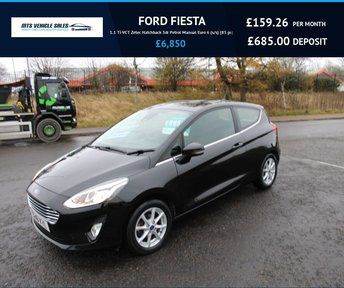 FORD FIESTA 1.1 Ti-VCT Zetec 2018,Bluetooth,DABAir Con,,Insurance Group 5,F.S.H,Ulez Compliant