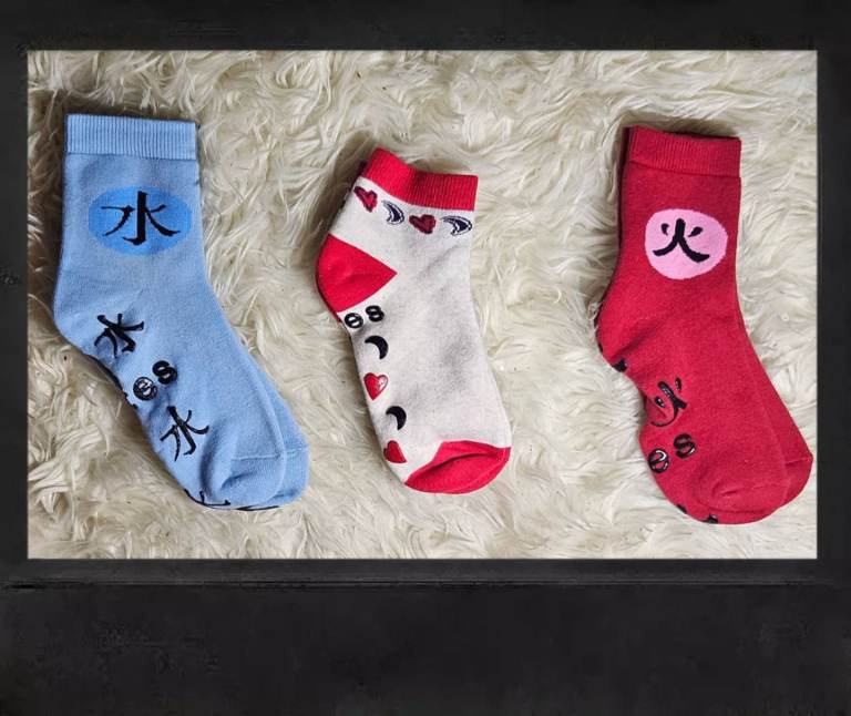 🇬🇧  New ..3 x Warm Cozy Non Slip Totes  Socks UK 3-6 🇬🇧 