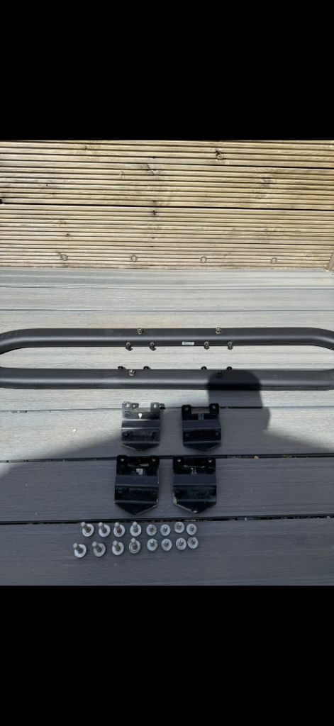 VPLEP0522 Land Rover Defender 90 OEM Side Protection Tubes Complete Kit