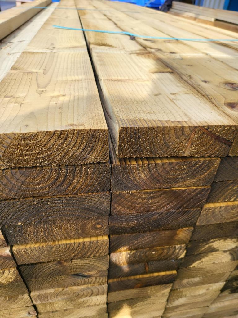 Pressure Treated Joists 6x2 3.6m Long Wood Timber DIY 