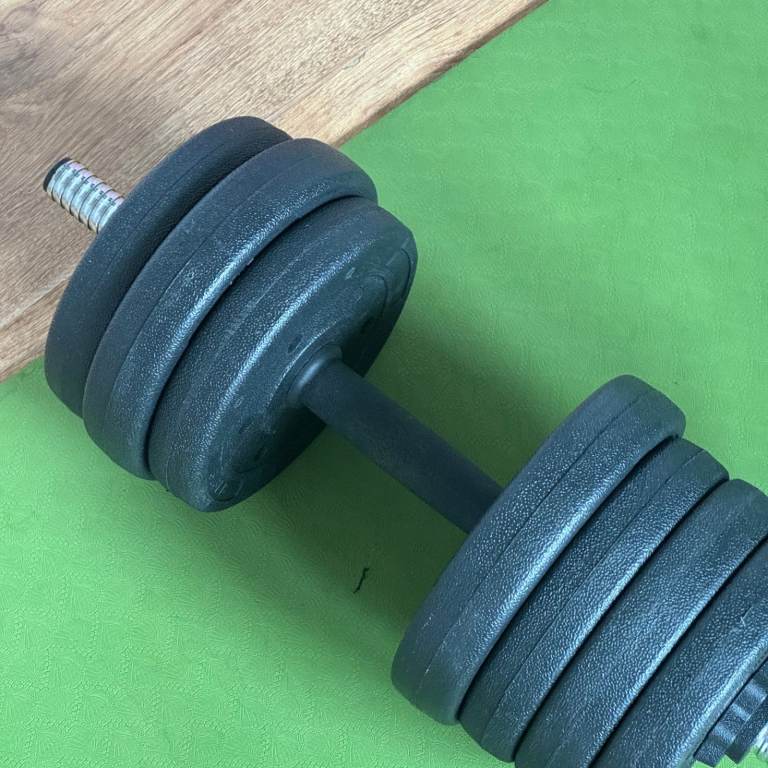 x2 Dumbbell Set Adjustable Weights
