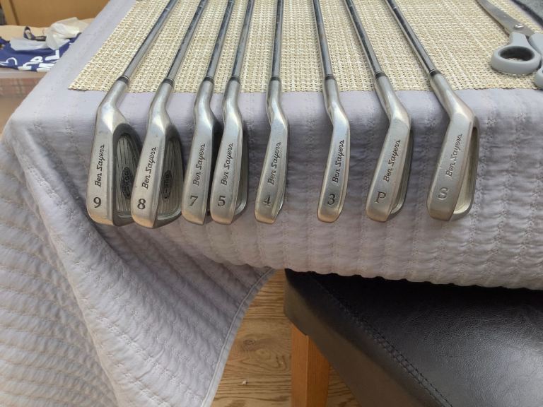 Ben Sayer c-300 clubs 3-4-5-7-8-9 pw -s