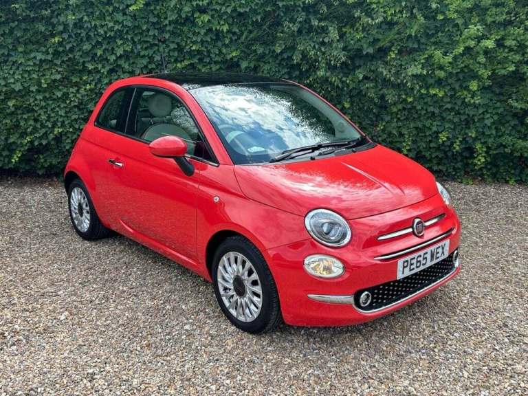 2015 Fiat 500 1.2 Lounge 3dr HATCHBACK PETROL Manual